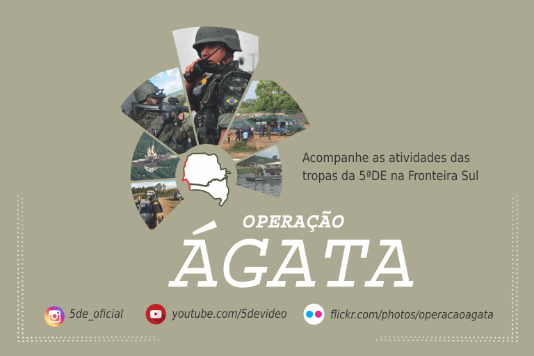 Operação Ágata - combate a ilícitos transfronteiriços